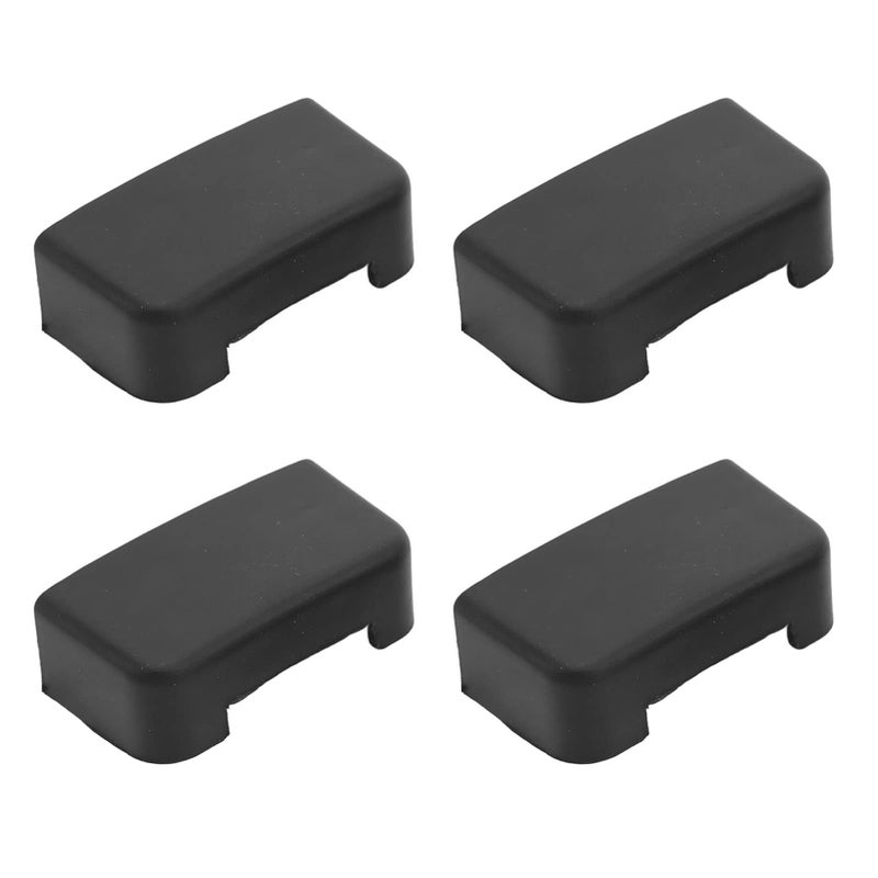 Rear Seat Slide Rail Plug Protector Cover 4PCS Durable Rubber 2017 2022 - Image 2