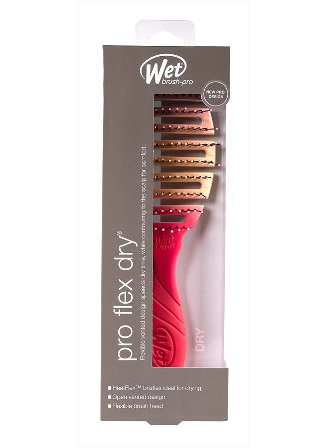 Wet Brush Brush Pro Flex Dry Coral Ombre - Image 3
