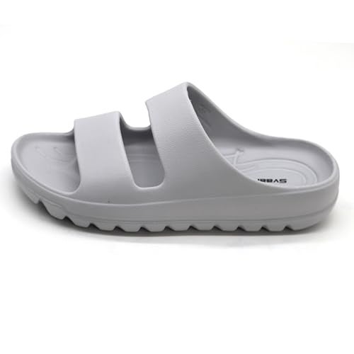 SVAAR Soft EVA Double Strap Slippers for Men | Stylish Anti-Skid Slides with Arch Support & Bouncy Sole | Lightweight Indoor Outdoor Comfort - Image 3