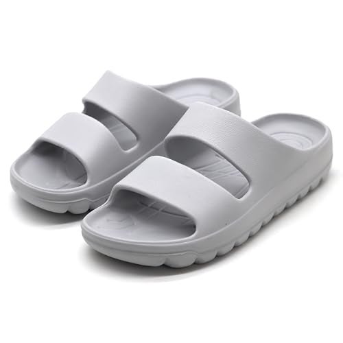 SVAAR Soft EVA Double Strap Slippers for Men | Stylish Anti-Skid Slides with Arch Support & Bouncy Sole | Lightweight Indoor Outdoor Comfort - Image 5