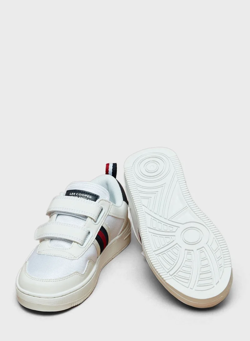 Lee Cooper Kids Double Strap Velcro Sneakers
