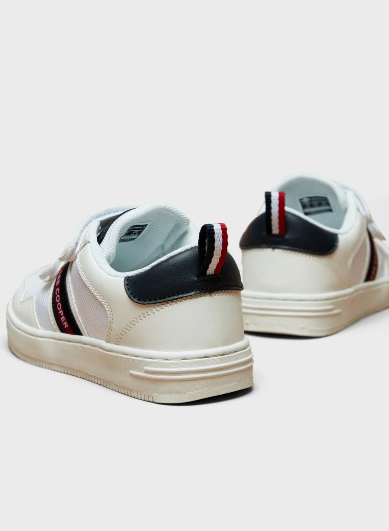 Lee Cooper Kids Double Strap Velcro Sneakers