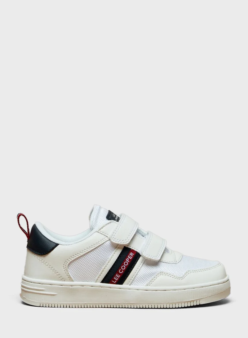 Lee Cooper Kids Double Strap Velcro Sneakers