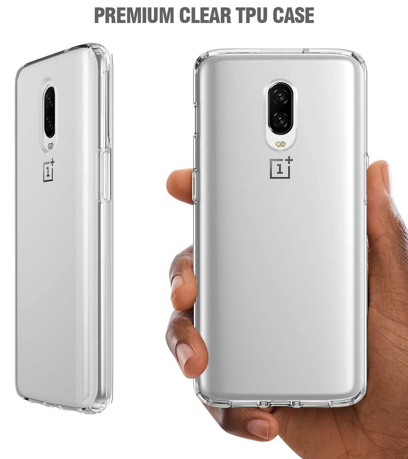 Nishtech for OnePlus 7 5G Premium Transparent Hybrid Soft Slim Dust Proof Back Case Cover with Camera Protection - Image 3