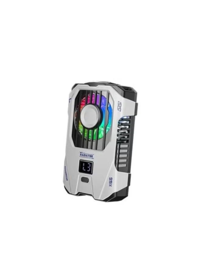 JAJEEK X136 Mobile Phone Cooling Fan – Adjustable Semiconductor Radiator, High-Performance Cooler for Mobile Gaming, Reduces Heat & Improves Device Stability, Quiet Operation with Strong Airflow, Ideal for Long Gameplay, Streaming & Daily Smartphone Use - Image 1