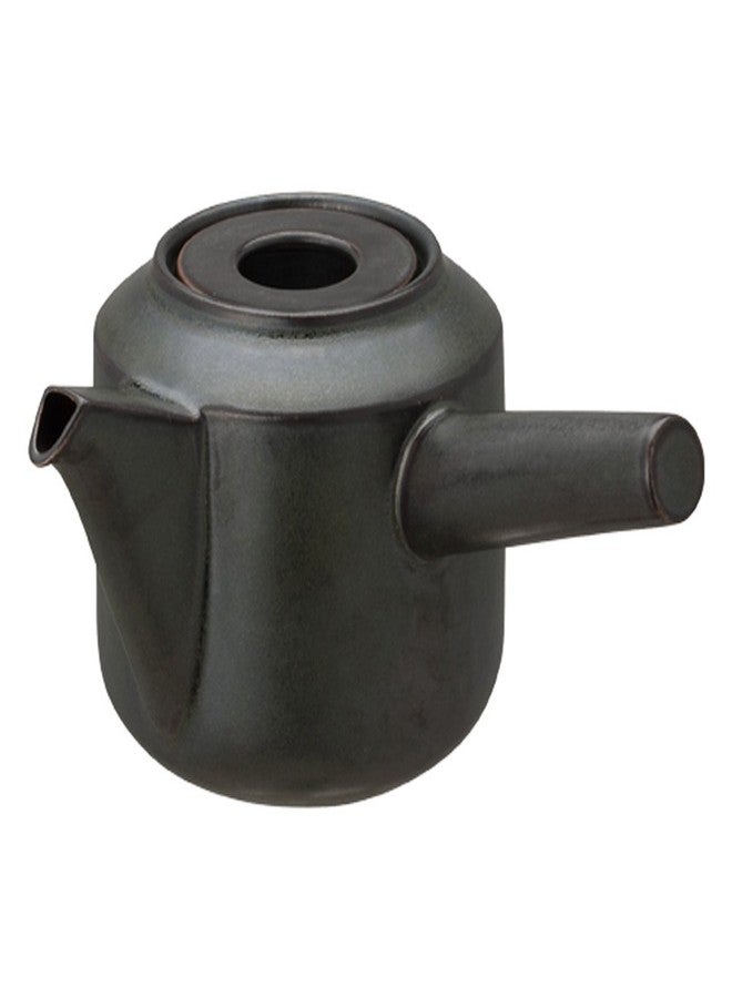 KINTO LT 21231 Teapot, 10.1 fl oz (300 ml), Black, Microwave and Dishwasher Safe - Image 1