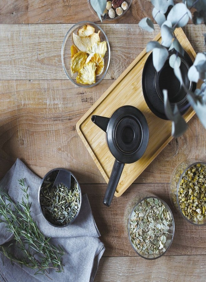 KINTO LT 21231 Teapot, 10.1 fl oz (300 ml), Black, Microwave and Dishwasher Safe - Image 5