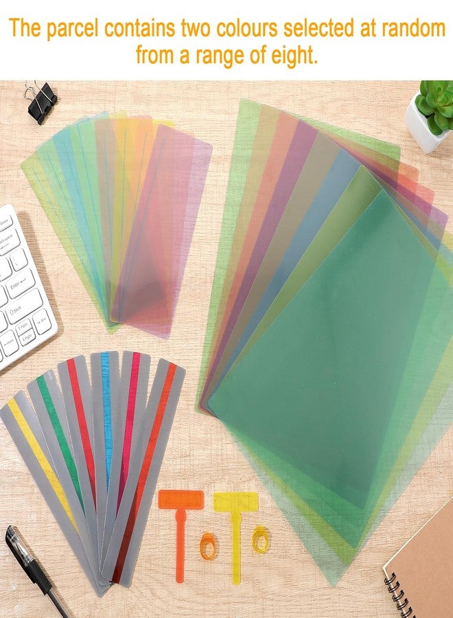 HaiFafafaing 20 Pcs Dyslexia Reading Tools for Kids Guided Reading Highlight Strips Set Colorful Dyslexia Tools for Kids with 4 Sizes Readings Trackers for Kid ADHD Highlighter Trackers Readings - Image 4