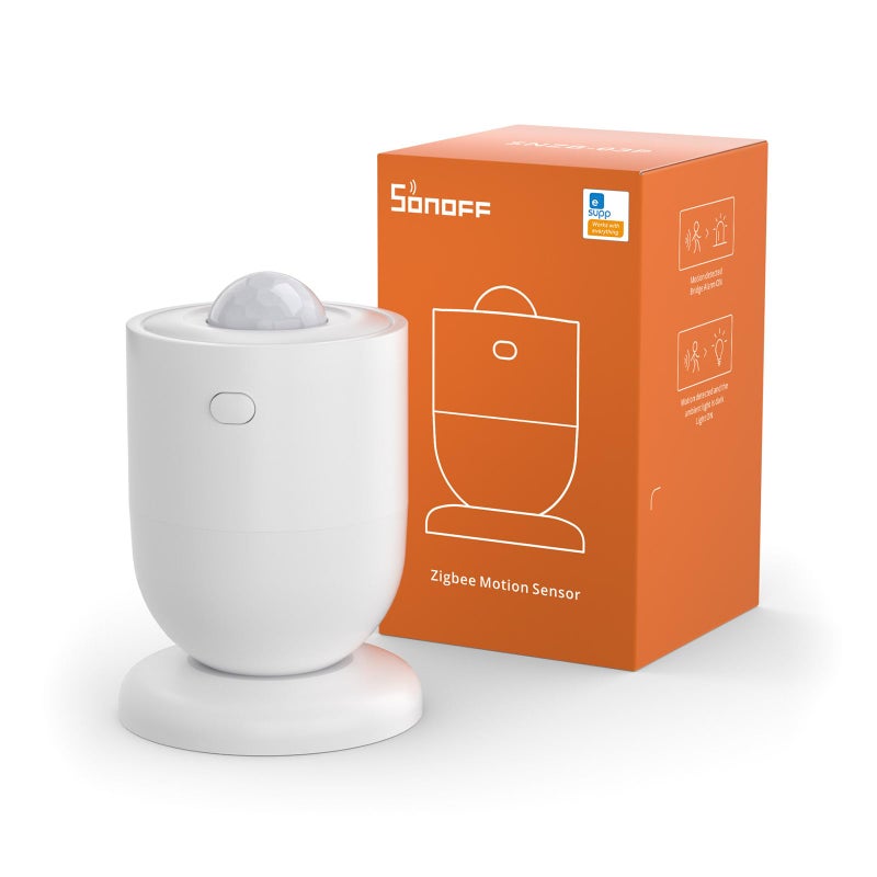 SONOFF SNZB-03P Zigbee Motion Sensor, 3-Year Battery Life, for Alert System and Automations Wireless Motion Detector, SONOFF Zigbee Bridge Required, Batteries Included (1 Pack) - Image 1
