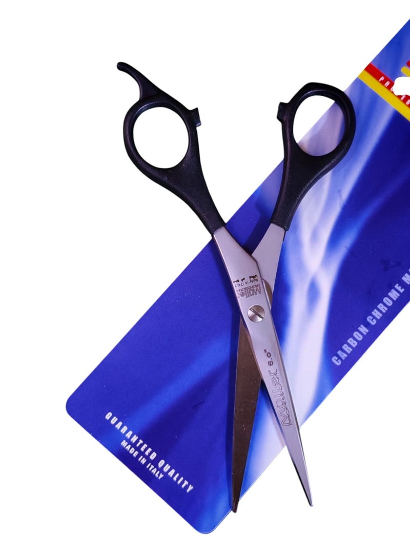 Muller Müller Professional 6” Hair Cutting Scissors – Carbon Chrome Stainless Steel – Made in Italy - Image 1