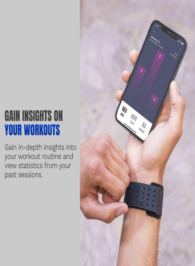 PunchLab Bluetooth Sensors for Boxing, Interactive Training Tracker, Real Time Performance Monitoring - Image 3