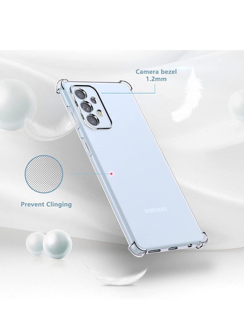 ten.tech Ten Tech Transparent cover with anti-shock corners made of heat-resistant polyurethane for Samsung A72 – Transparent - Image 4