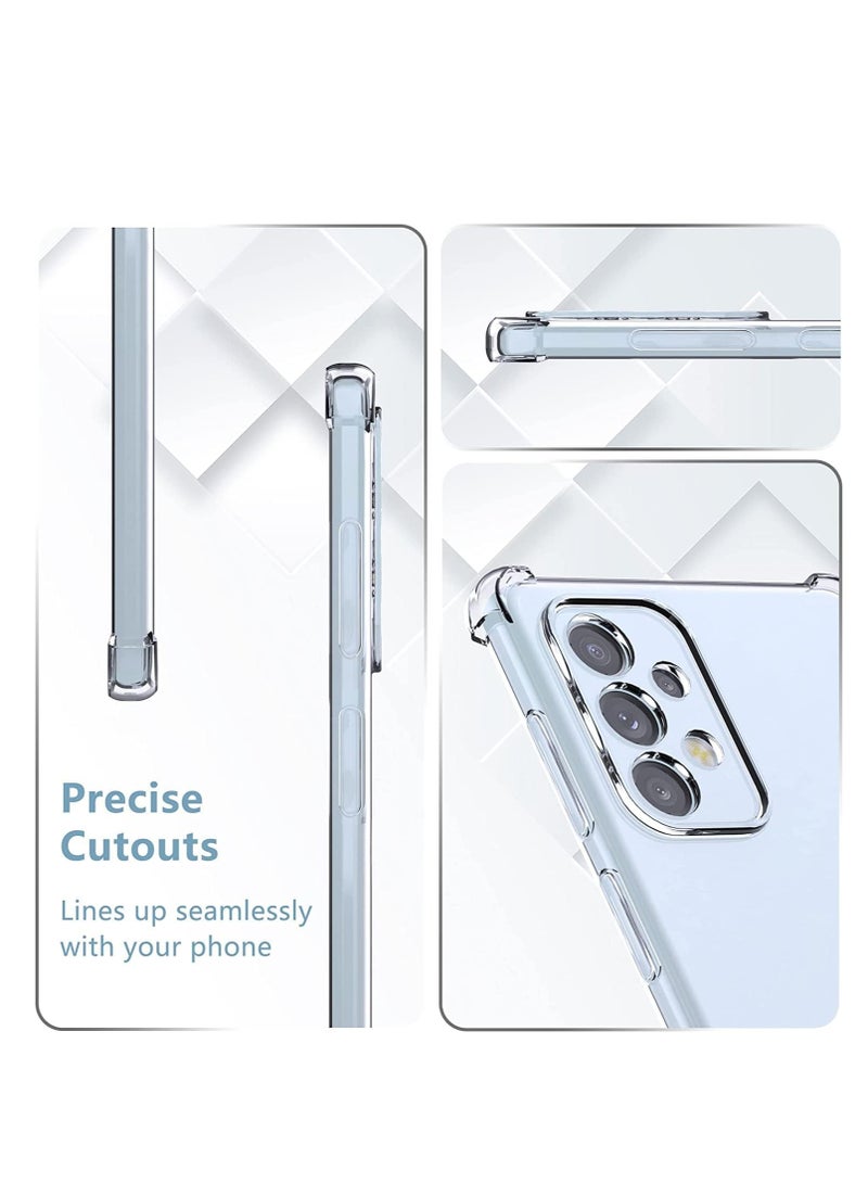 ten.tech Ten Tech Transparent cover with anti-shock corners made of heat-resistant polyurethane for Samsung A72 – Transparent - Image 3