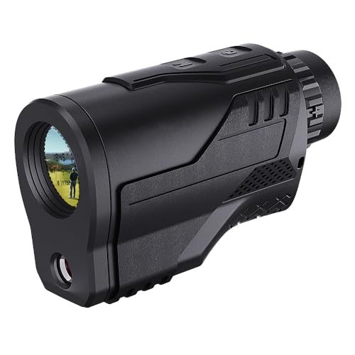 PEAKPULSE Range Finder for Hunting 2200 Yards 8X Magnification HDLCD Screen Range Finder Hunter Rechargeable HCD Los Mode Scan Angle Height Measurement - Image 1