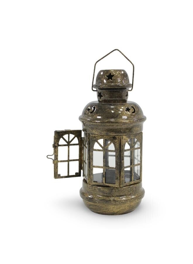 أوكو فانوس معدن – رمضان Decorative – أصفر Copper - Image 4