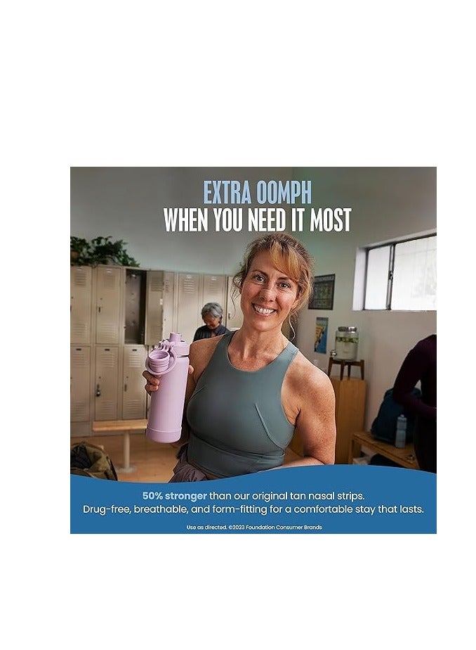 Breathe Right Nasal Strips Extra Strength Help Stop Snoring Solution And Instant Nasal Congestion Relief- 26 Count - Image 4