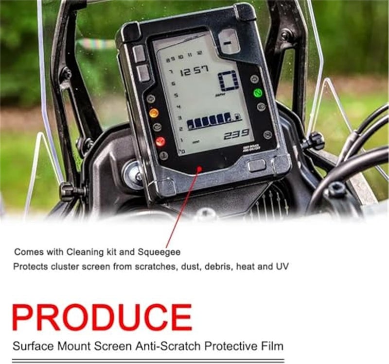 Wivplex Motorcycle Screen Protector for Tenere 700 - Image 2