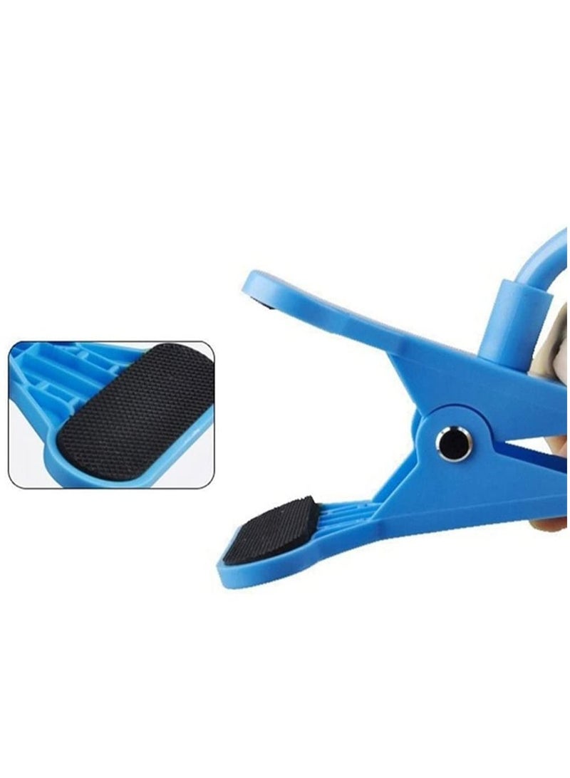 LEDIN Phone Gimbals Bed Car Desktop Lazy Decoration Bracket Phone Holder Mobile Stand For Iphone Samsung Htc All Phone(Blue) - Image 5