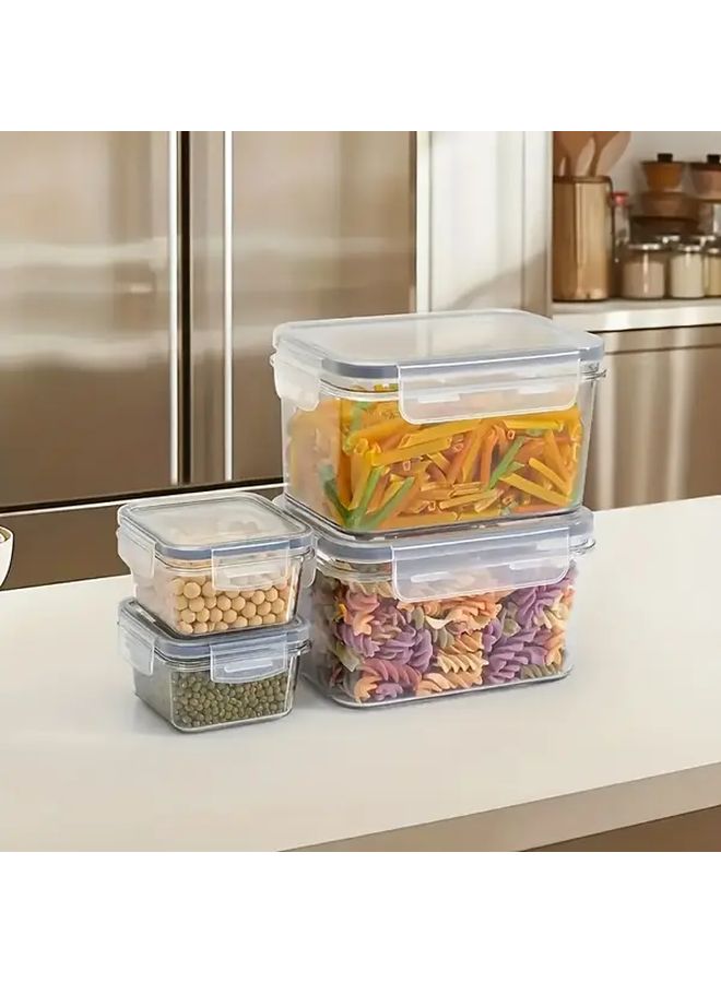 10 Pack Mini Sealed Food Containers Stackable Leak Proof BPA Free Kitchen Storage - Image 5