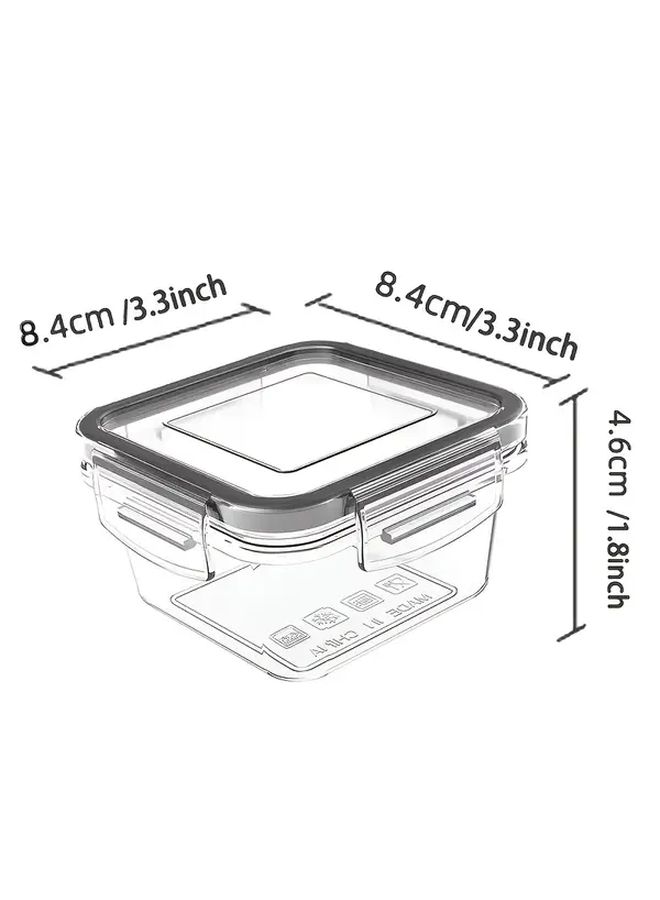 10 Pack Mini Sealed Food Containers Stackable Leak Proof BPA Free Kitchen Storage - Image 3