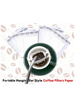 MIBRU Coffee Paper Filter With Holders 300pcs Coffee Cup Hanging Filter  - Image 3