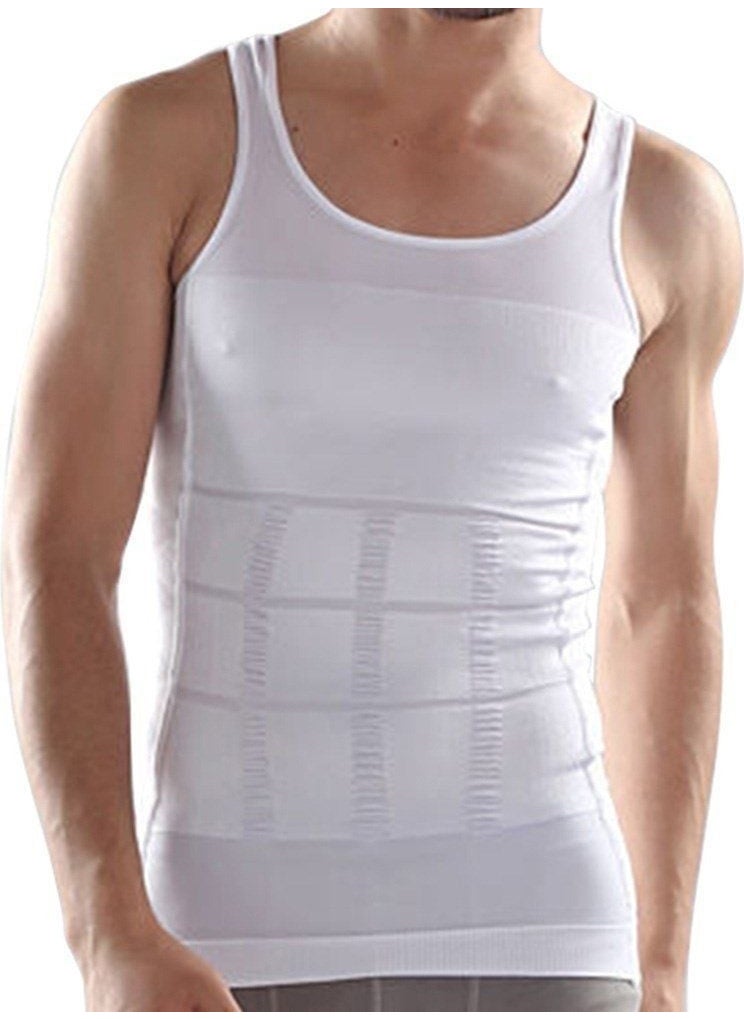 Layza Form 500 Men's Corset Undershirt M - White 