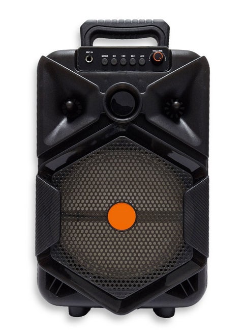 portable speakers With fixed carry handle , RGB lighting effects , mic input , Model JL-860 , USB input , TF card input