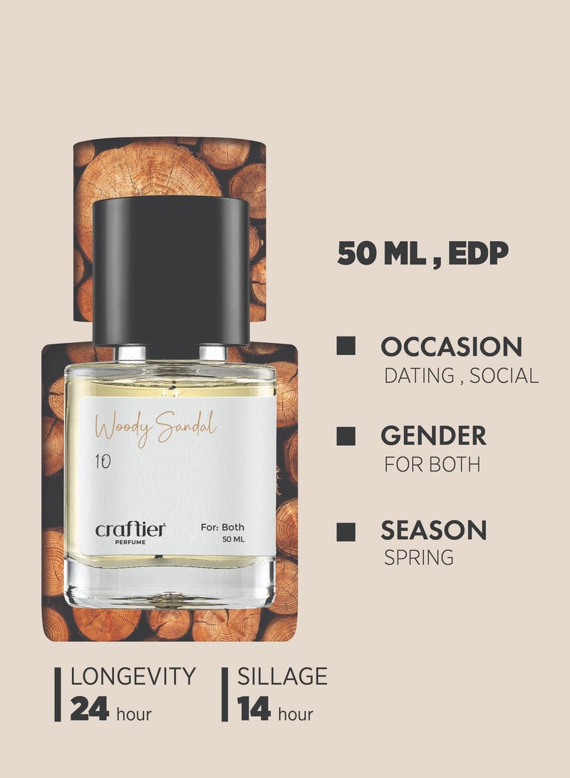 Craftier Perfume WOODY SANDAL - Inspired of-OUD ROYAL, Eau De Parfum for Men & Women - 50ml, Long Lasting Woody Fragrance Upto 24 Hrs, Travel Size Unisex Perfume - Image 5