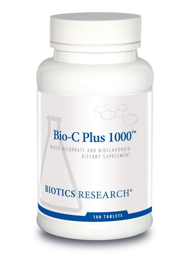 Biotics Research Bio C Plus 1000 Antioxidant, High Potency, Bioflavonoids, Supports Healthy Immune Response, Builds Collagen, Healthy Skin, Cartilage and Joint Support 100 Tabs - Image 1
