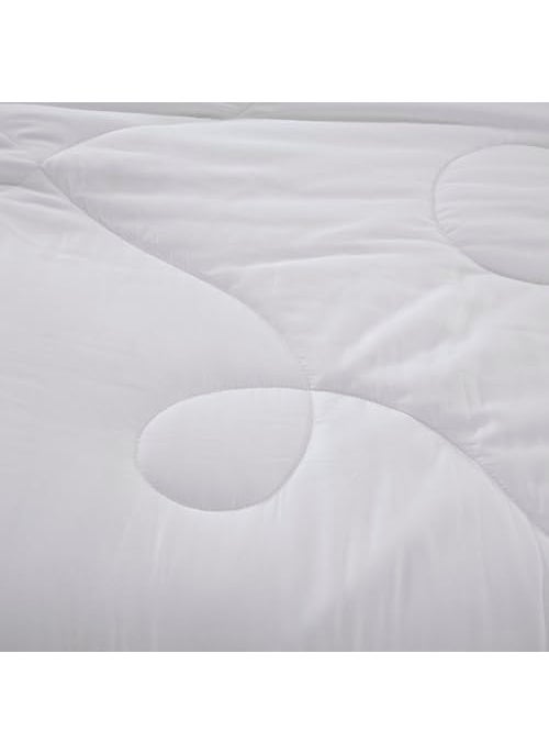 maspar maspar Erica Tencel Natural Wood Pulp Fabric Extreme Winter Ultra Soft Plush Duvet InsertQuilt 152 x 220 CM White  - Image 3
