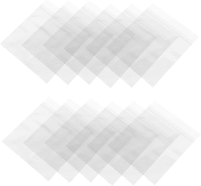 Vinyl Record Outer Sleeves 50 Pack Protective Covers For LP Albums Scratch Resistant - Image 1