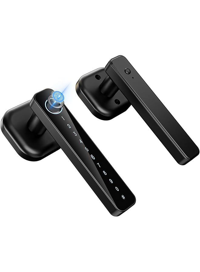 PROMASS Smart Lock,Fingerprint Door knob, Full Function 4-in-1 Smart Door Knob for Bedroom, Office, Hotel, Closet, Pantry, Biometric Door Knob, Thumbprint Door Knob (S1) - Image 1