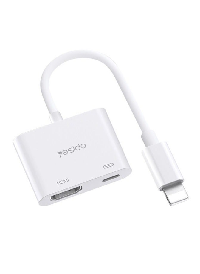 Yesido HM06 8 Pin to HDMI Audio Video Adapter - Image 1