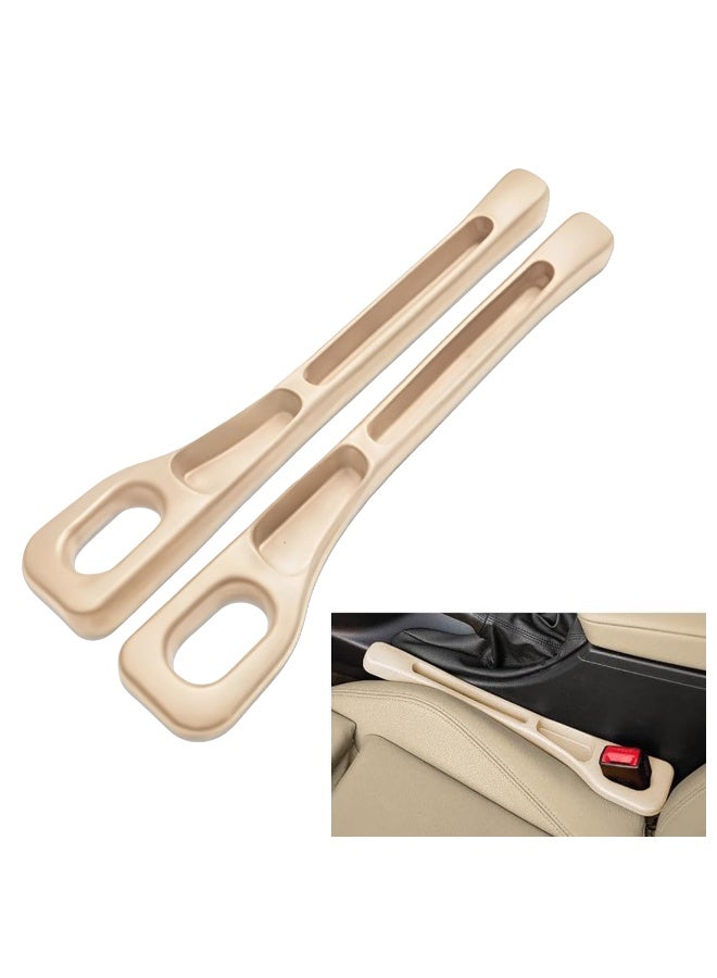 YOUFO Car Seat Gap Storage Plug Organizer PU Leather Seat Gap Filler Pocket Universal Fit Car Side Gap Storage Holder Anti Drop Car Interior Organizer - Image 1