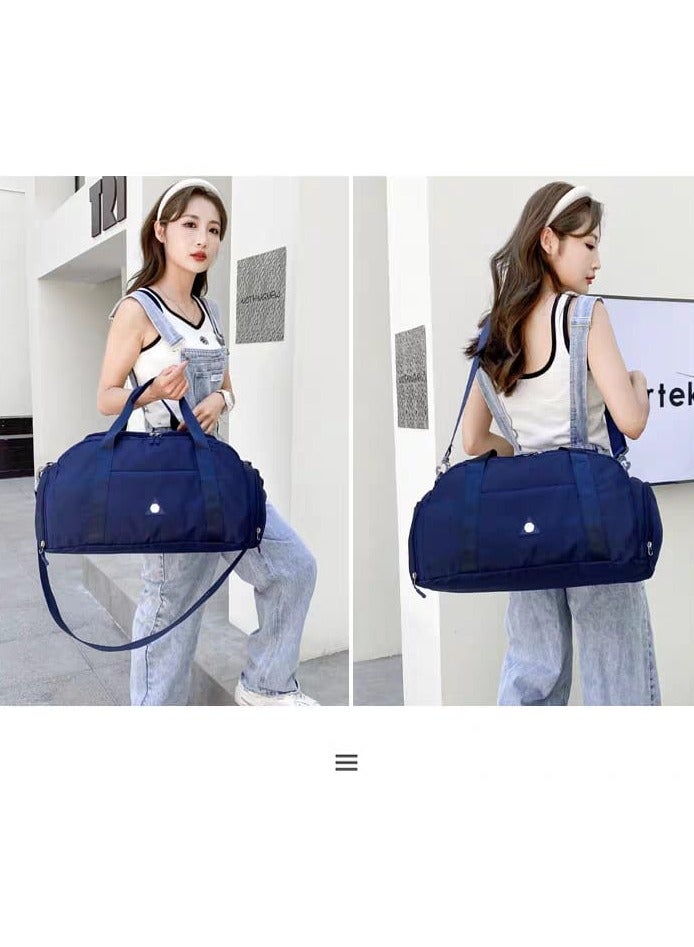 Gym bag, with shoe pocket, this bag is suitable for sports, travel, swimming, yoga, walking, camping  - Image 1