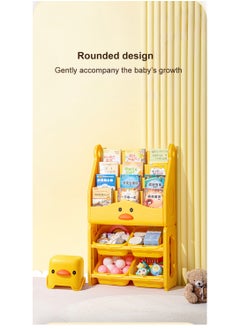 2 in 1 Removeable 6-Tier Large Kids Bookcase, Home Storage Rack, Floor Standing Bookshelf, Cute Animal Toy Storage Organizer Shelf, Home Display, Home Display Rack with 4 Storage Box - pzsku/ZE5D6AFC72DBF3F500F3BZ/45/_/1727245597/f9c13829-558f-4958-905d-c7a10a430005