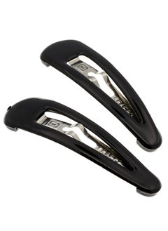 CAMILA Camila Paris AD87/2 French Hair Barrettes Clips, Snap Hair Slides Clic Clac for Women, Styling Girls Side Slide-in Metal Snap Pin Hair Accessories for Women. Strong Hold, No Slip Grip, Made in France 