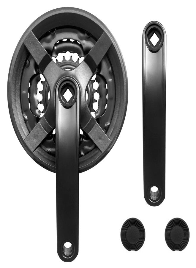 Relwears Bike Crankset FC-TY301 42-34-24T for 3x6/7/8 Speed Gears Square Taper Set 170MM Crank Arm for Mountain Bike - Image 1