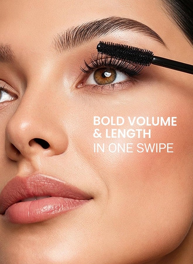 FLiCKA Lash It Out Mascara Waterproof With Intense Jet Black Color| Long Lasting, Lightweight, Smudge Proof Mascara For Women, Black, 9ml - Image 4