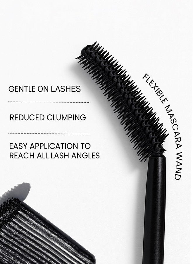 FLiCKA Lash It Out Mascara Waterproof With Intense Jet Black Color| Long Lasting, Lightweight, Smudge Proof Mascara For Women, Black, 9ml - Image 5