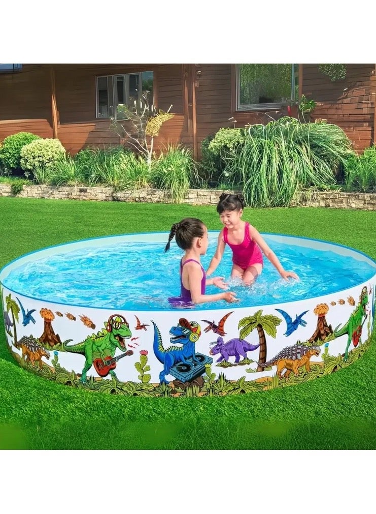 Bestway Bestway Dinosaur Fill 'N Fun Play Pool™ Round Kids' Pool - A Dinosaur Water Adventure  - Image 4