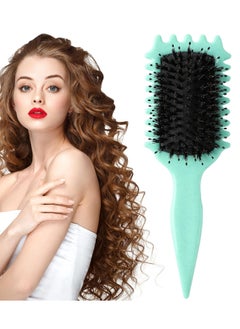 General Curl Defining Brush, Curly Hair Brush, Curl Defining Brush, for Combing and Shaping Men and Women, Reduces Pulling and Separating Curls for Defined Curls  - Image 1