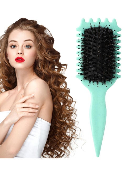 Curl Defining Brush, Curly Hair Brush, Curl Defining Brush, for Combing and Shaping Men and Women, Reduces Pulling and Separating Curls for Defined Curls