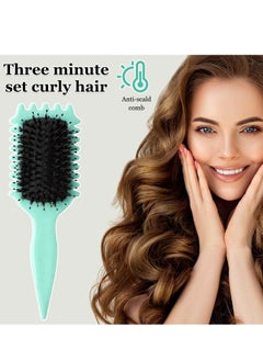 General Curl Defining Brush, Curly Hair Brush, Curl Defining Brush, for Combing and Shaping Men and Women, Reduces Pulling and Separating Curls for Defined Curls  - Image 2