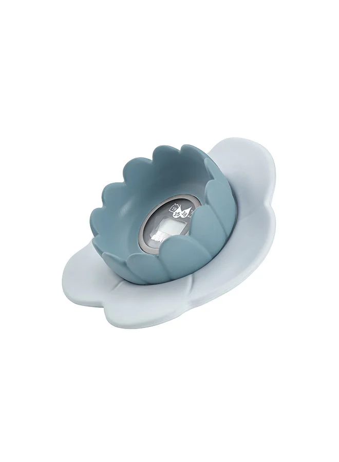 بيابا Lotus Multi - Functional Bath Thermometer Green And Blue