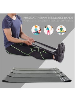TYCOM Resistance Loop Bands- Resistance Exercise Bands Set Workout Bands Flex Bands For Home Fitness, Stretching, Strength Training, Physical Therapy, Yoga  - Image 3