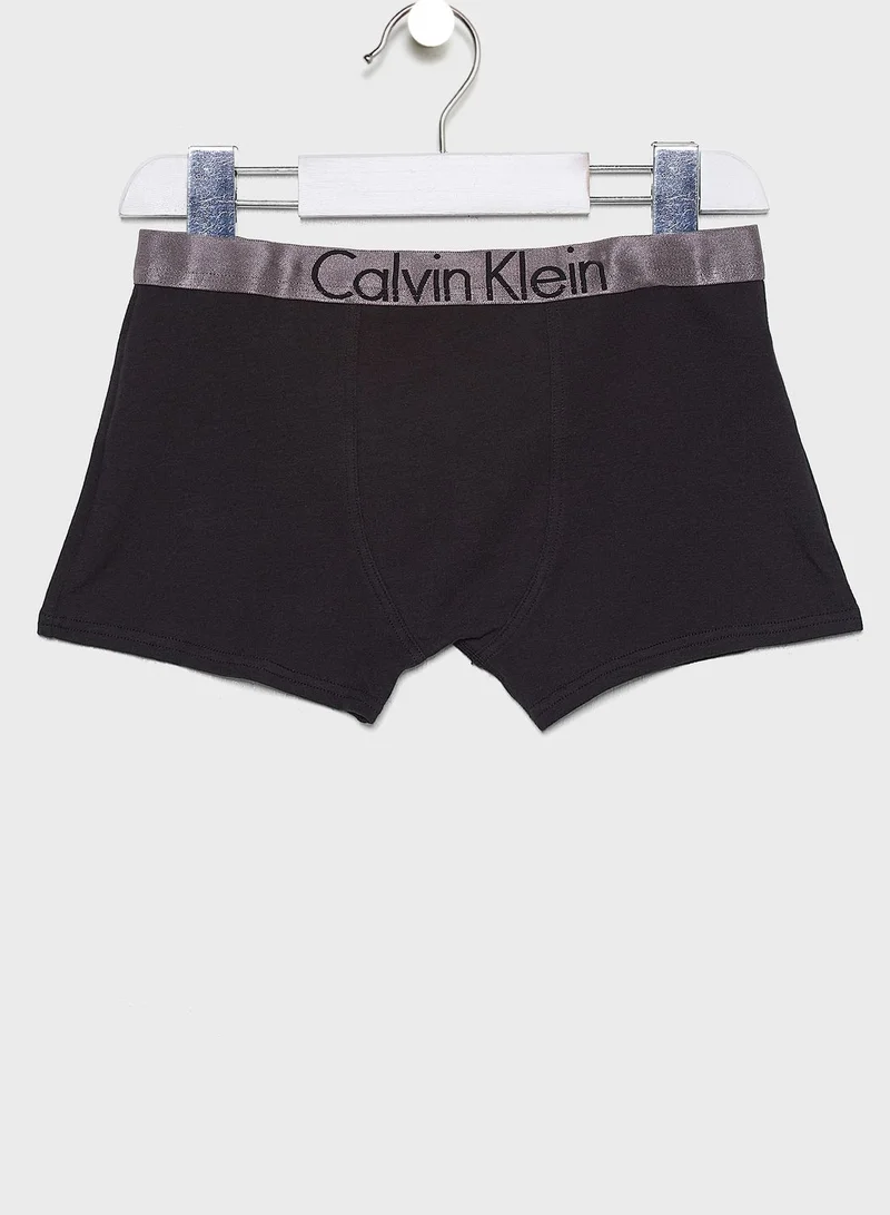 CALVIN KLEIN Little 2 Pack Boxer Shorts