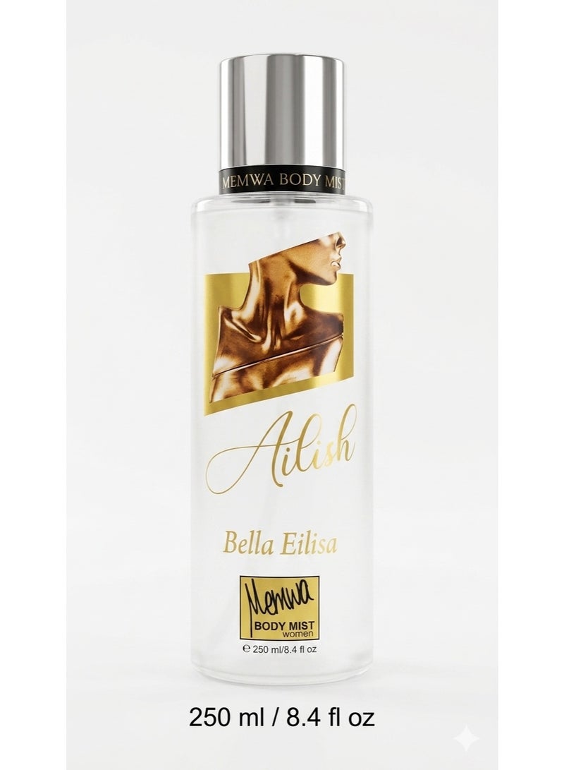 معطر جسم ميموا إيليش بيلا إيليسا للنساء – انتعاش وعطر أنثوي فاخر – 250 مل