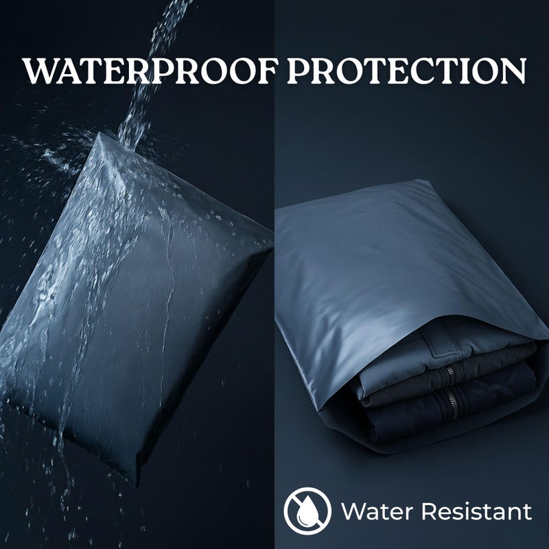 Calzette Large Shipping Bags | Jumbo Poly Mailers for clothes | Strong Thick Mailing Bags with Self Adhesive | Self Sealing Shipping Envelopes (17x24-10 Bags) - Image 2