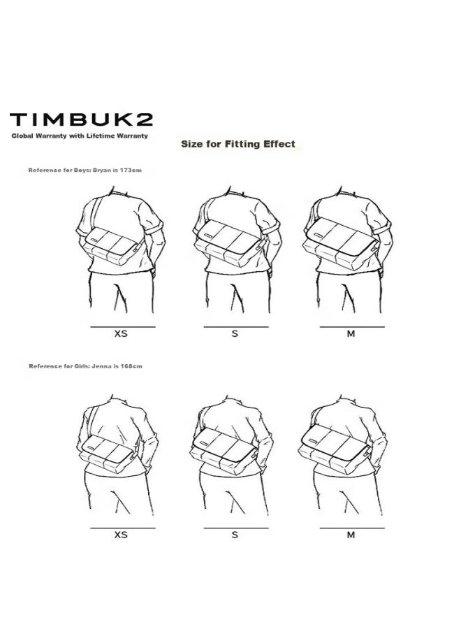 Timbuk2 Messenger Bag, Crossbody Bag For Men, Cycling Sports Bag, Shoulder Bag For Men, Gift For Boyfriend, Sonic Black, Xs - Image 5